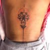 Lotus Back Tattoos