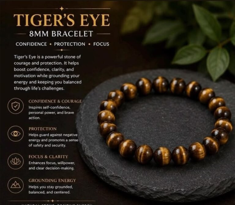 Tiger’s eye 8mm